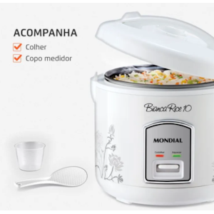 Panela Eletrica Mondial Bianca Rice 10 PE-10 127v/60hz Branco