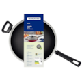 Panela Wok Tramontina 28CM 3,3L Antiaderente com Tampa de Vidro Loreto Grafite -4b618e1f-970f-4b22-8d01-2bb9a7c4de5d