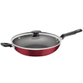 Panela Wok Tramontina 28cm Antiaderente com Tampa de Vidro Loreto Vermelho-045121ef-94bc-414a-bdde-bd7580c43d37