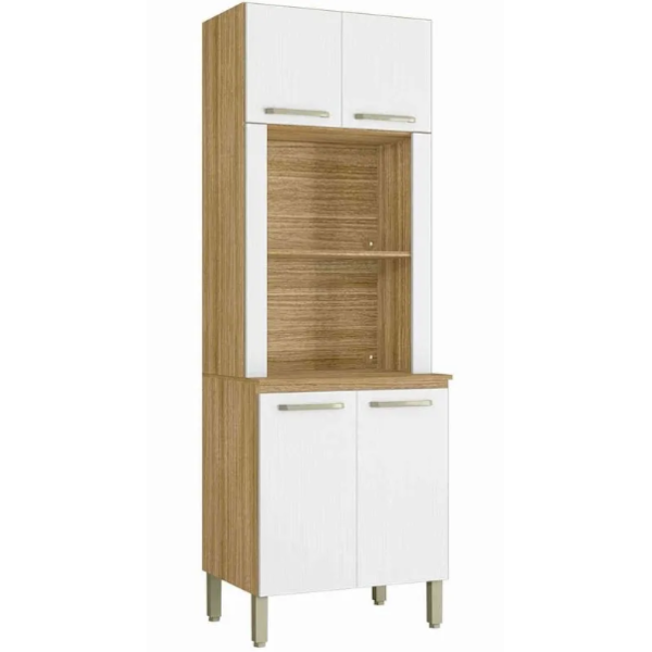 Paneleiro Kits Parana Ametista Duplo Forno 4 Portas Freijo/Supremo-2f10186b-74d0-4a9a-b205-171c782a8dd7