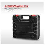 Parafusadeiera e Furadeira Mondial Bivolt PF-09 Vermelho/Preto