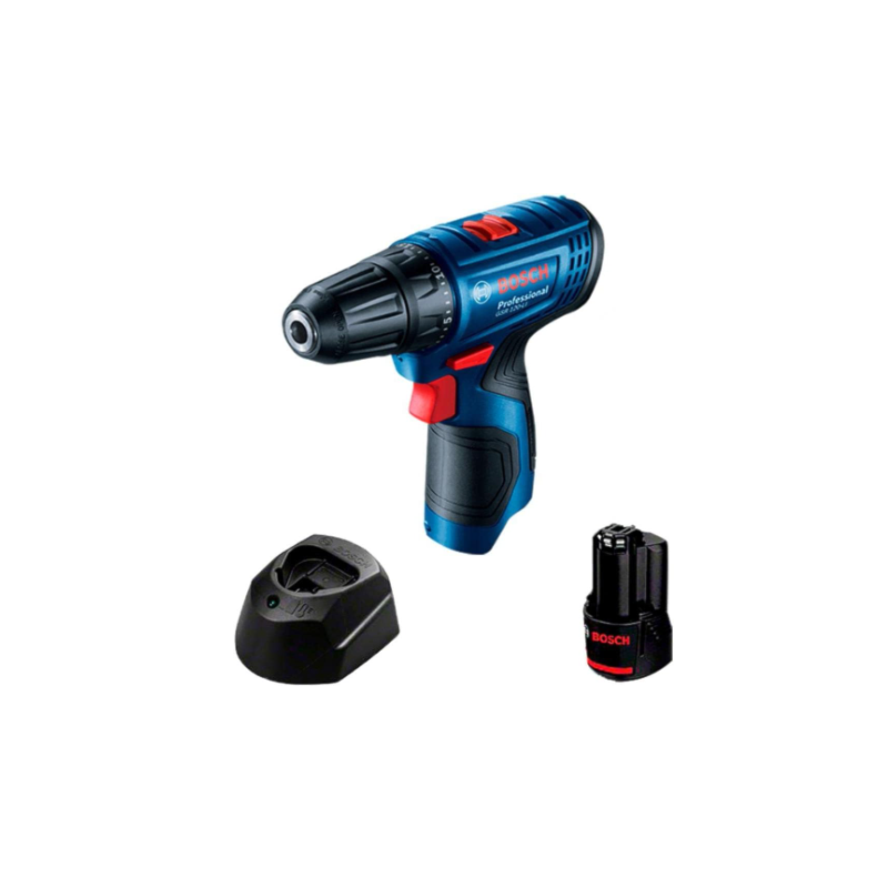 Parafusadeira e Furadeira Bosch 12V GSR 120-LI 1 Bateria e Maleta