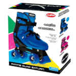 Patins Astro Toys Quad Saturn Tamanho M Azul