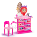Penteadeira Infantil Magic Toys Meg Rosa com Cadeira e Espelho-23232902-6b7c-4024-93f4-239b1babbd7b