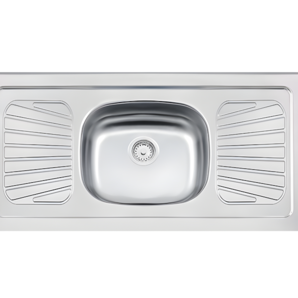 Pia Aco Inox Tramontina Standard 1 Cuba 105X52-944fa8b2-7341-4755-a6f6-7fd169f429ec