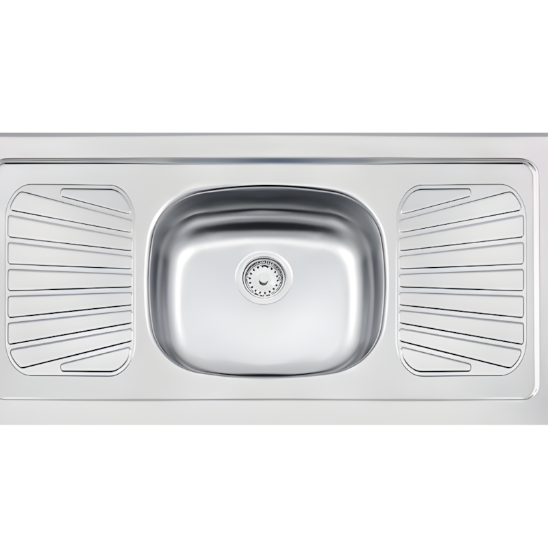 Pia Aco Inox Tramontina Standard 1 Cuba 105X52