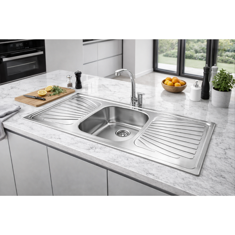 Pia Aco Inox Tramontina Standard 1 Cuba-3bbc7e0d-071f-4c6f-9439-0da5e5160583