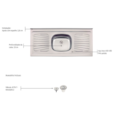 Pia de Apoio Tramontina New Raggi 40 Standard em Aco Inox 120X52cm 1 Cuba-a8859688-d2ad-405e-97db-053adf81b892
