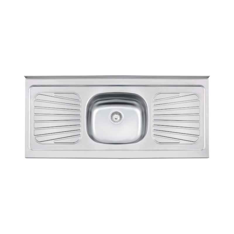 Pia de Apoio Tramontina New Raggi 40 Standard em Aco Inox 120X52cm 1 Cuba-52394eb9-bbab-4b9b-98ca-ae691de654f4