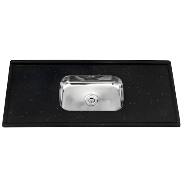 Pia Decoralita Granito Sintetico 12L Bojo Inox 120X54 Preto Absoluto-48d53f18-99a9-4b13-b4fe-121971e44897