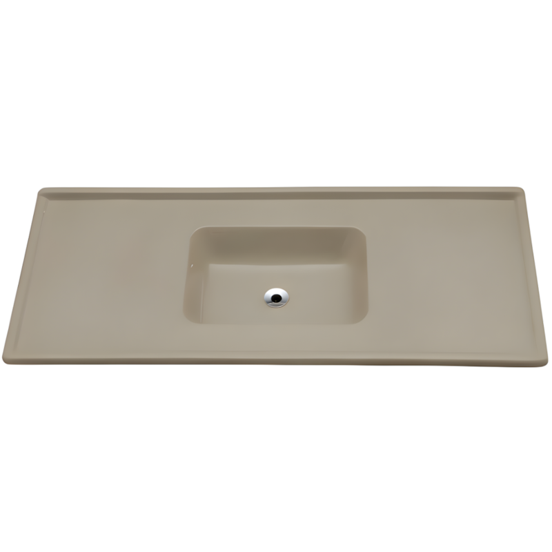 Pia Decoralita Premium 11L Granito 150X54 Marrom Imperial-25a95861-31e5-4d32-9fdd-c258b7fca265