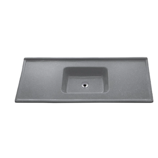 Pia Decoralita Premium 8,5L Granito 120X54 Cinza Real-3bef7112-1031-4d68-af7a-de31d052bc7d