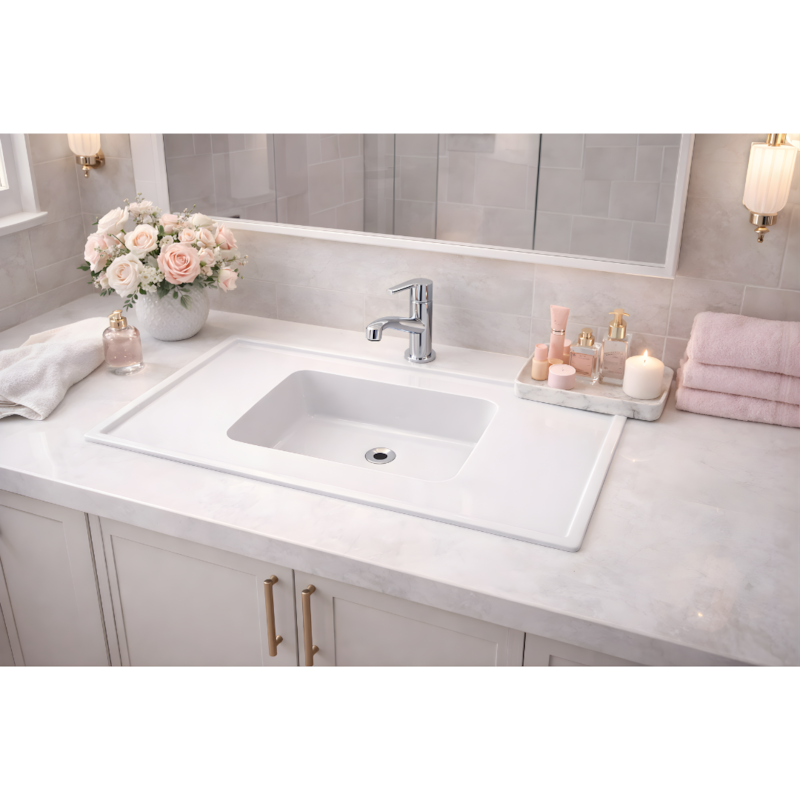Pia Decoralita Premium 8,5L Marmore 120X54 Branco Gelo-b4036844-a55b-4151-8ffc-f88d8d8f9f3f