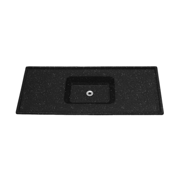 Pia Decoralita Premium 8,5L Marmore Sintetico 120X54 Preto Absoluto-2f34d3b0-76fc-43ae-ace1-92f99258a16e