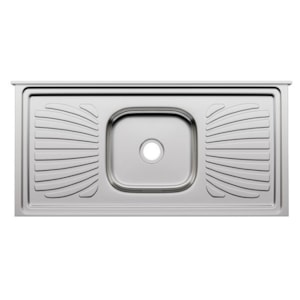 Pia Forminox Monobloco 1,00m – Aço Inox de Alta Durabilidade