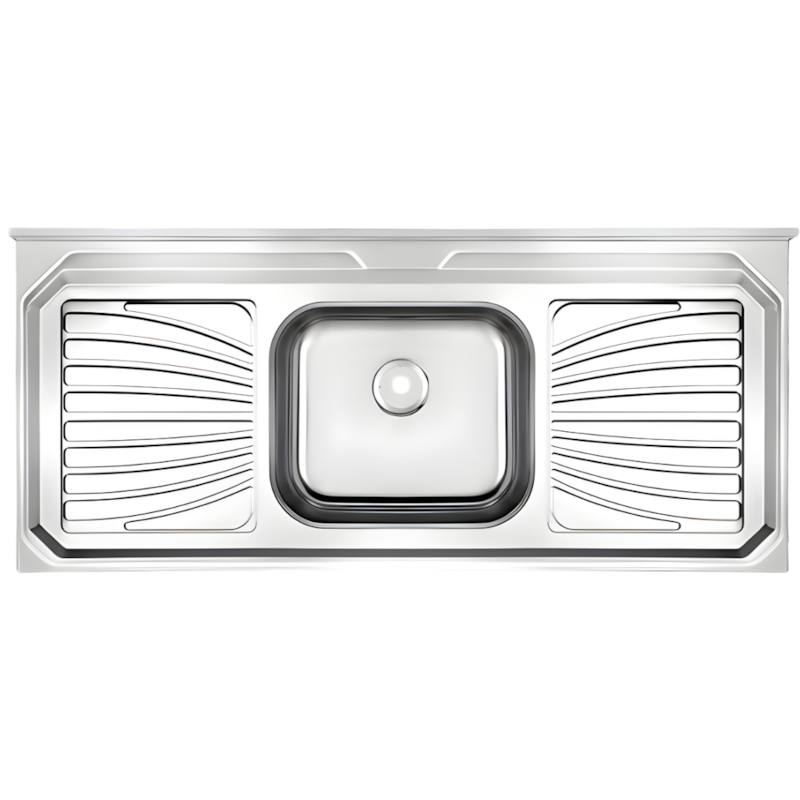 Pia Inoxsul Inox 1,20M Escorredor Infinity Concretada-ec75ae37-7cd4-4e6f-84dc-c75bcf38c6b4