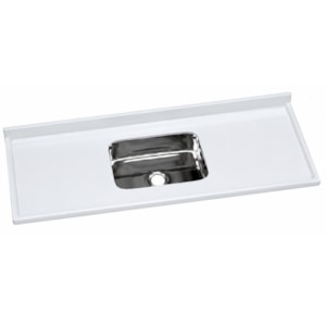 Pia Roralit 150x55cm Cuba de Inox pc