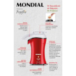 Pipoqueira Mondial PP-03 127V/60HZ Vermelho