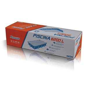 Piscina Plastica 6.200L Mor