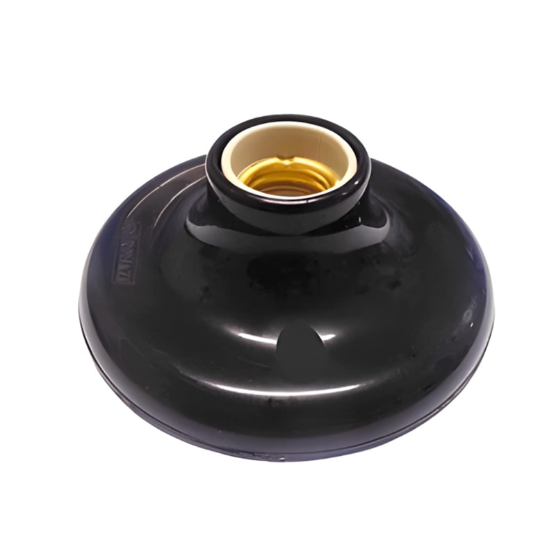 Plafon Romazi para Lampada Eletrica 100W C50 Preto-7ec96b1e-3ca7-4561-b6c8-5ecf5ac4fe40