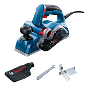 Plaina Bosch GHO 700 700W 127V com 2 Laminas e Coletor de Po