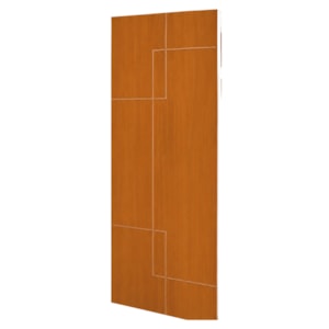 Porta Modelo CLM Prensada Mogno 60x210 Desenho 03
