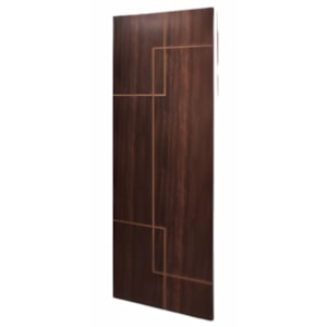 Porta Modelo CLM Prensada Mogno 70x210 Desenhada 03