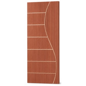 Porta Modelo CLM Prensada Mogno 80X210 Desenho 02