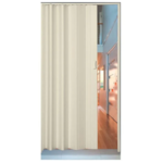 Porta Sanfonada Duda 0,72CMX2,10M PVC Bege