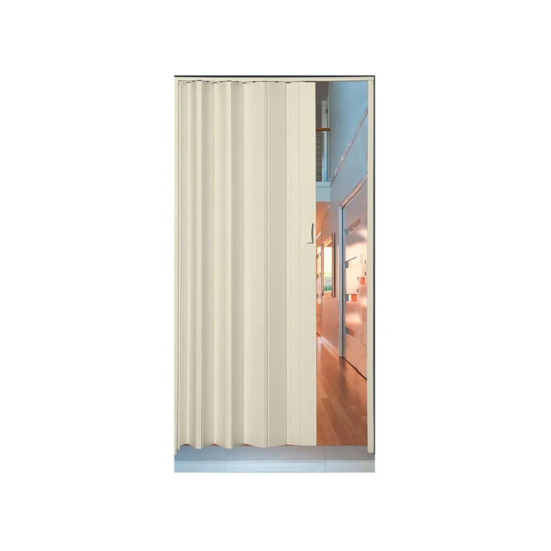 Porta Sanfonada Duda 0,72CMX2,10M PVC Bege