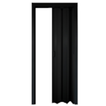 Porta Sanfonada Multilit PVC 0,72 Preta