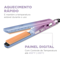 Prancha Alisadora Mondial By Juliette Bivolt P-JU-03 Azul/Rosa-36471ad8-3996-4ea1-bcc4-3b02e1209ad9