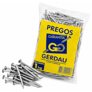 Prego Gerdau CCAB 13x18-1.1/2x15 POL CX 20