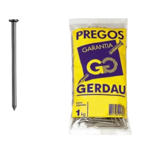 Prego Gerdau CCAB 15x21-2x13 POL Caixa 20