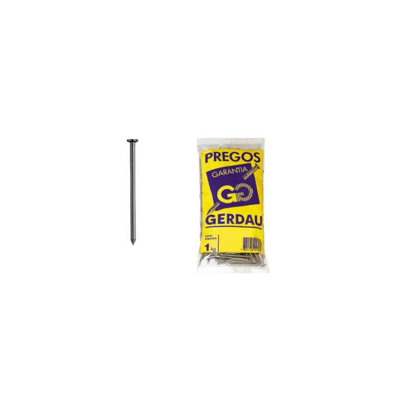 Prego Gerdau CCAB 15x21-2x13 POL Caixa 20