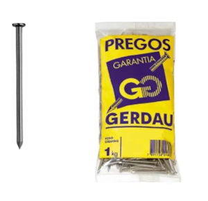 Prego Gerdau CCAB 15x21-2x13 POL Caixa 20