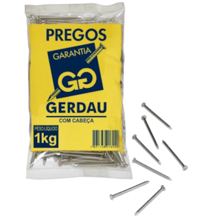 Prego Gerdau Ccab 16X27 2.1/2X12 CX20