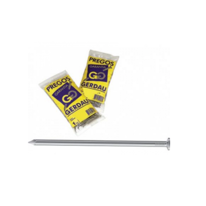 Prego Gerdau CCAB 18X36-3.1/4X10 POL Caixa 20