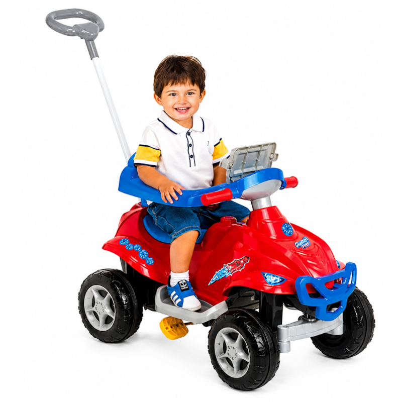 Quadriciclo Magic Toys Infantil Vermelho-216812a1-eaa9-4463-a7b1-0b855554e337