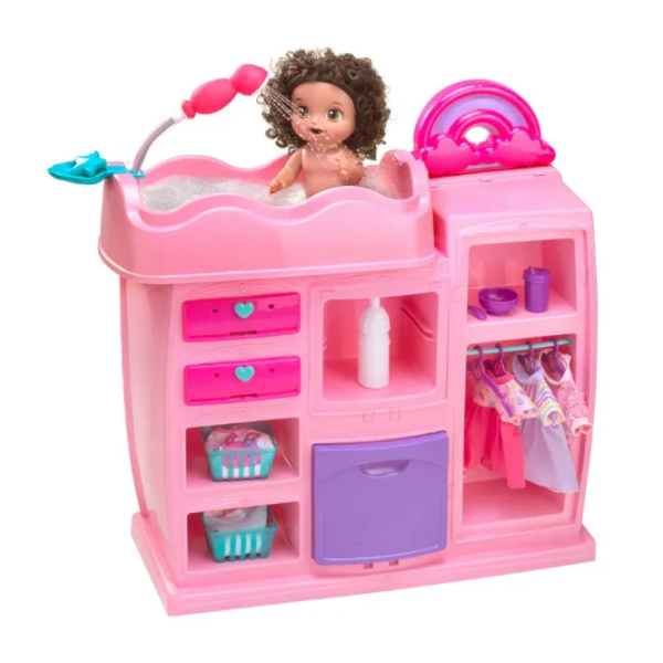 Quarto dos Sonhos Magic Toys 2 em 1 Rosa Infantil com Acessórios-93107c72-127d-4cbb-9e38-0d128c91ea54