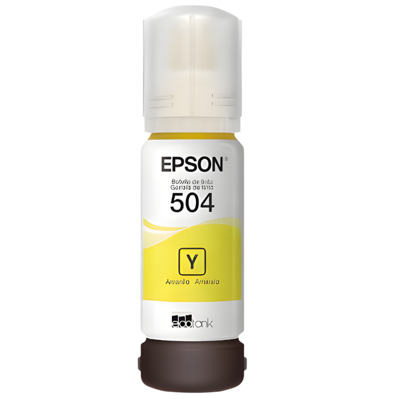 Refil Tinta Epson Amarelo T504420-AL Importado