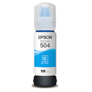 Refil Tinta Epson Ciano T504220-AL Importado