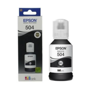 Refil Tinta Epson Preto T504120-AL