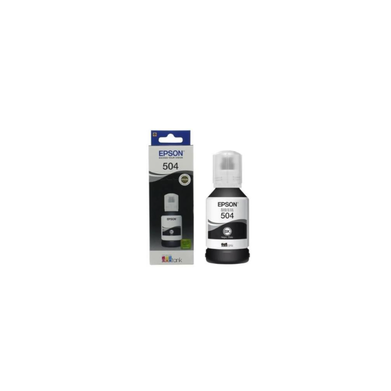 Refil Tinta Epson Preto T504120-AL