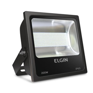 Refletor Elgin Led 200W 6500K Preto
