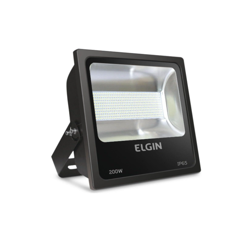 Refletor Elgin Led 200W 6500K Preto