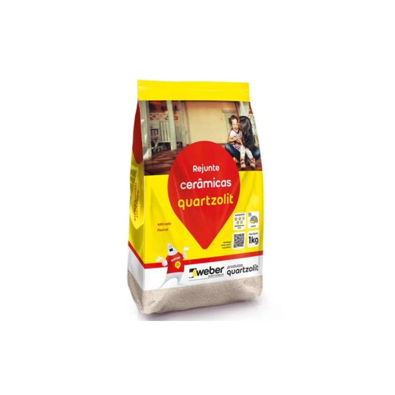 Rejunte Flexivel Tabaco SC 1KG Quartzolit