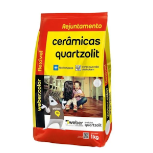 Rejunte Quartizolit Weber Flex 1KG Branco