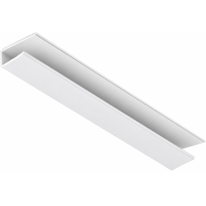 Roda Forro PVC Plasmeg Perfil Tipo U Branco