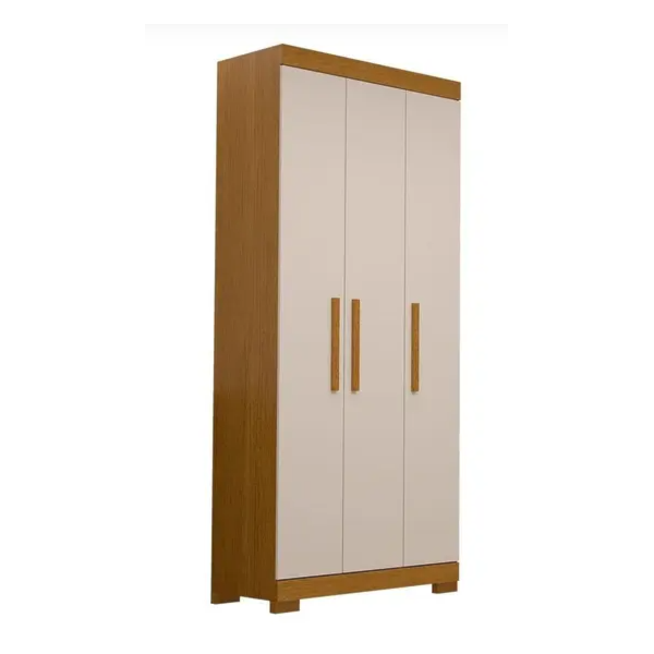 Roupeiro ACP Moveis Lana Prime 3 Portas Cinamomo/Off White-f2731a23-6f95-45a2-b93d-522b3cfcb99d